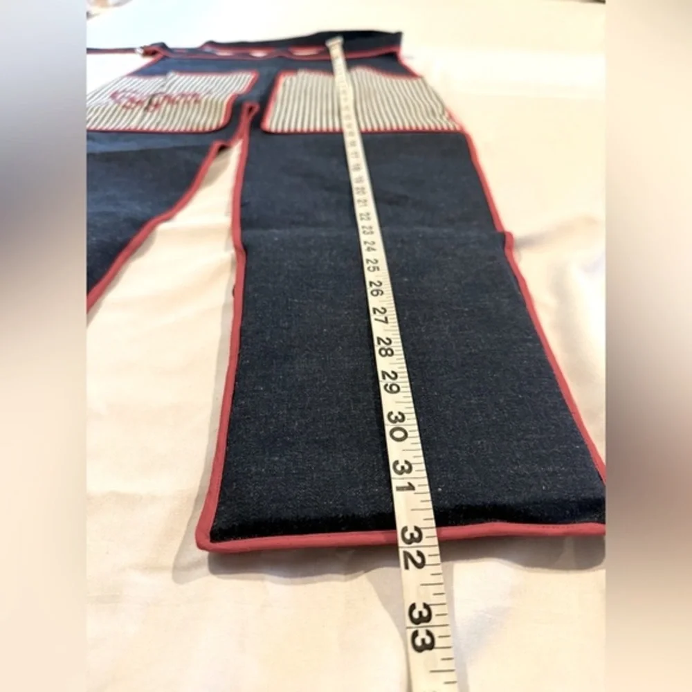 A Kay Shanno Original - VINTAGE Gardening Denim Chaps - Mint Condition - Picture 10 of 11